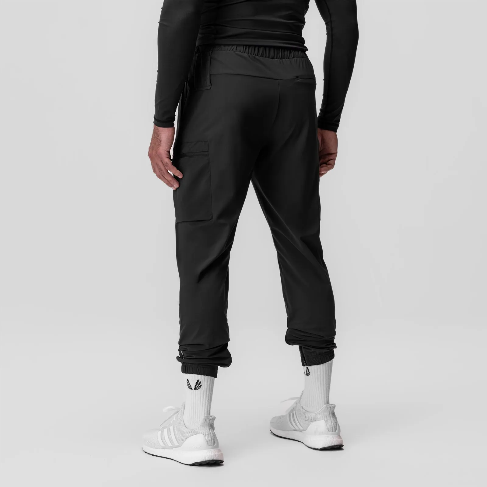 0656. Tetra-Lite® Standard Zip Jogger - Black "Cyber"