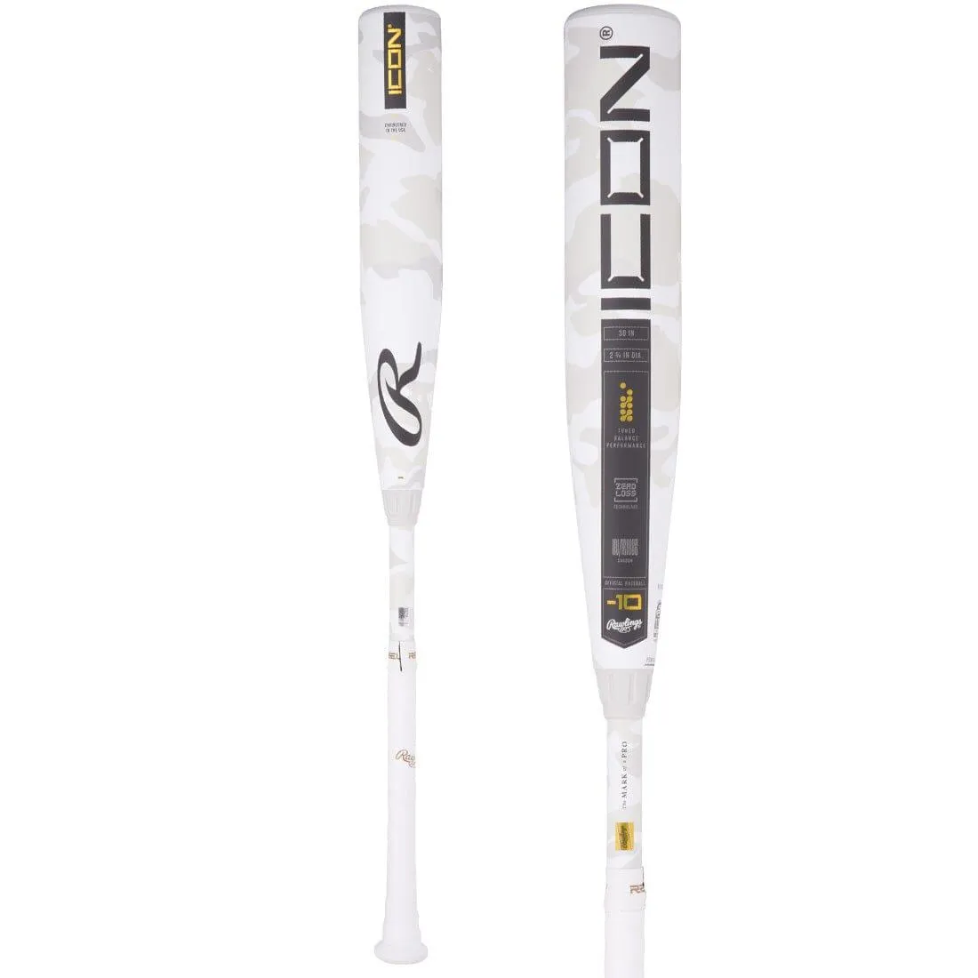 2025 Rawlings ICON (-10) 2 3/4" USSSA Baseball Bat: RUT5I10