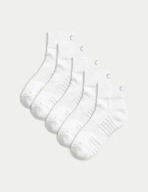 5pk Cushioned Sports Socks