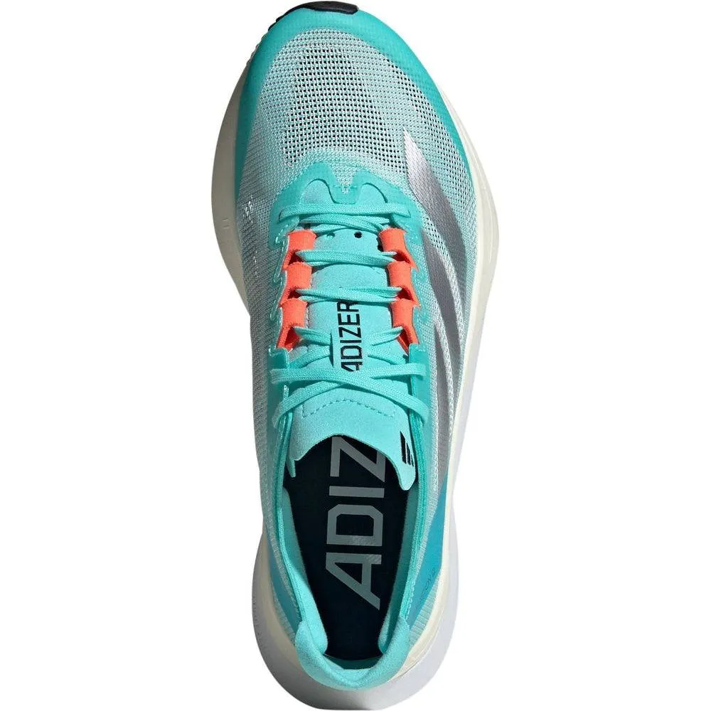 Adidas Adizero Boston 12 (Womens) - Flash Aqua