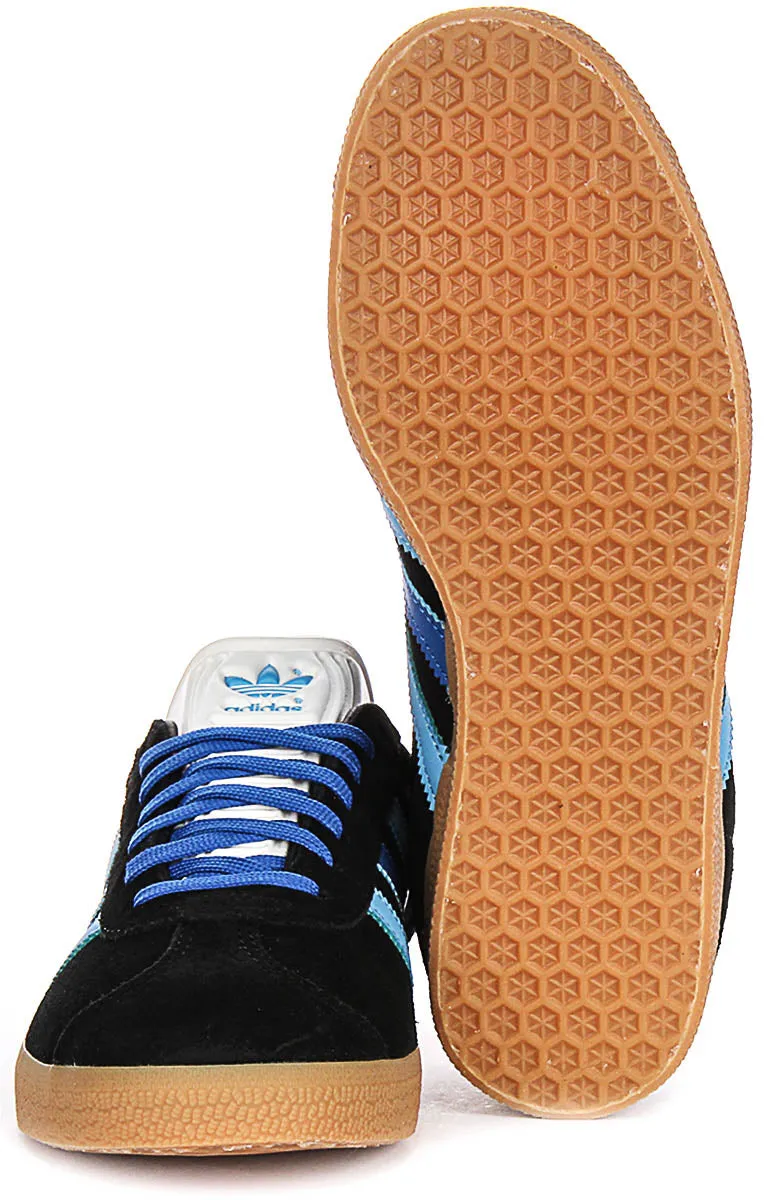 Adidas Gazelle W In Black Blue For Women