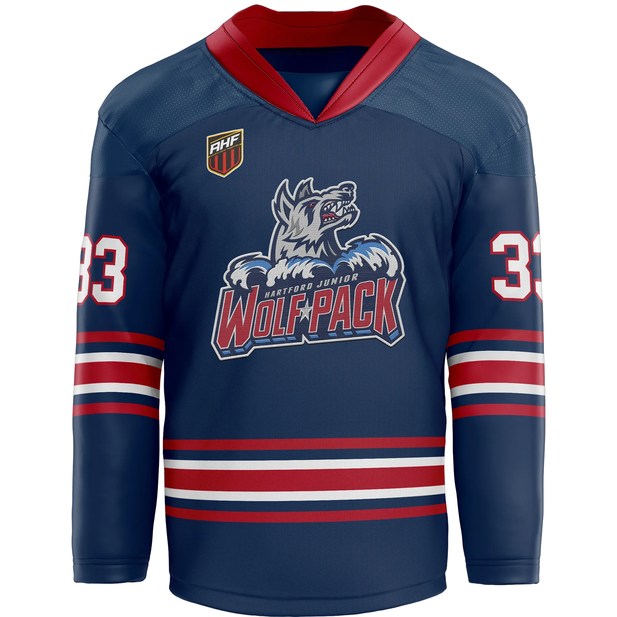 AHF Hartford Jr. Wolfpack Youth Goalie Hybrid Jersey