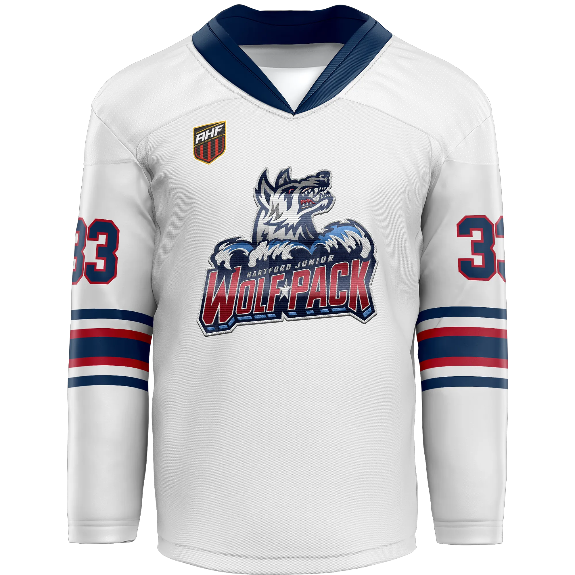 AHF Hartford Jr. Wolfpack Youth Goalie Hybrid Jersey