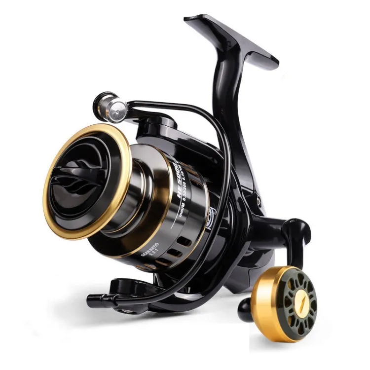 All Metal Rocker Arm Smooth Fishing Reel Spinning Reel, Spec: HE-5000 (Metal Grip)