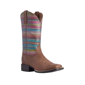 Ariat Women's Serape Round Up Square Toe Boots