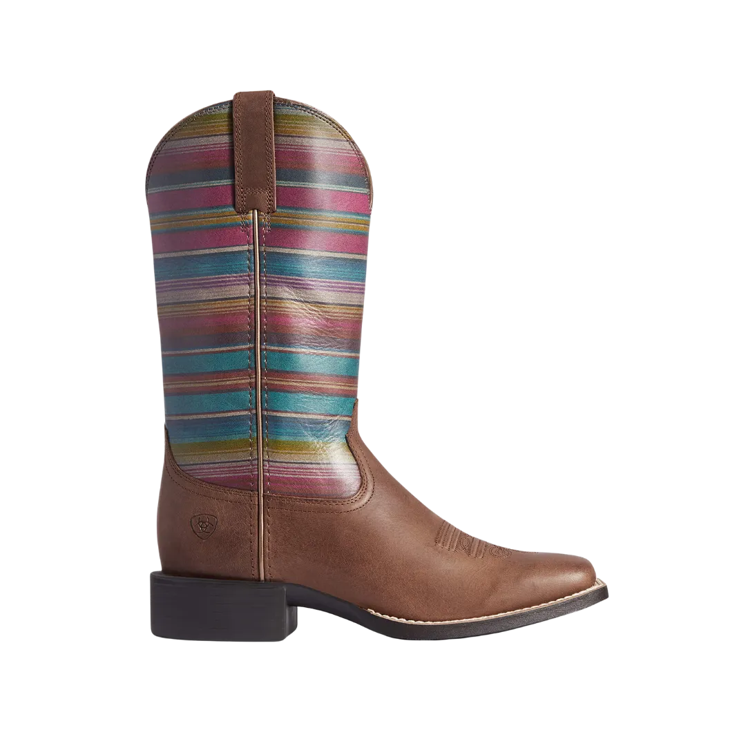 Ariat Women's Serape Round Up Square Toe Boots