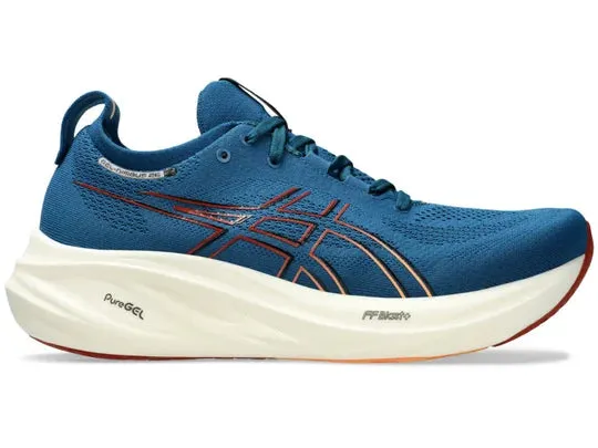 Asics | Gel-Nimbus 26 | Men's | Rich Navy/Faded Orange