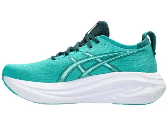 Asics | Gel-Nimbus 27 | Men's | Wave Teal/Saxon Green