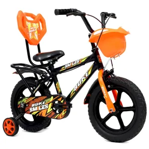 Avon Buke Smiles 14T Cycle for Kids 2 to 5 Years - Bike for Boys and Girls| Rigid Fork & Caliper Brake | Ideal Cycle for Kids: 2-4yrs |