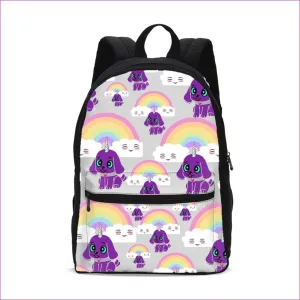 Bec's Uni-Pup Small Canvas Backpack