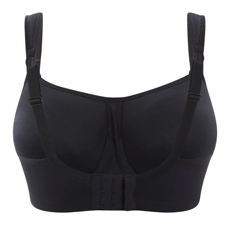 Black Sports Bra Underwired - Panache