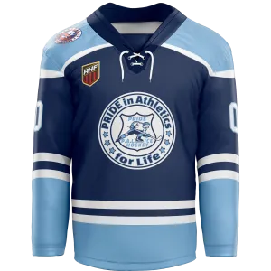 Blue Knights Adult Goalie Hybrid Jersey - Extras