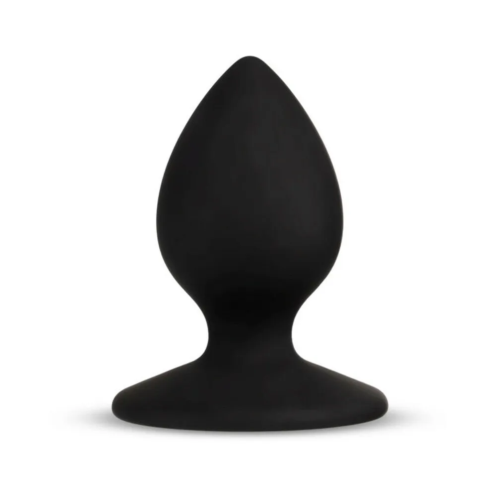 Blush Temptasia 'Slut' Silicone Anal Plug Black