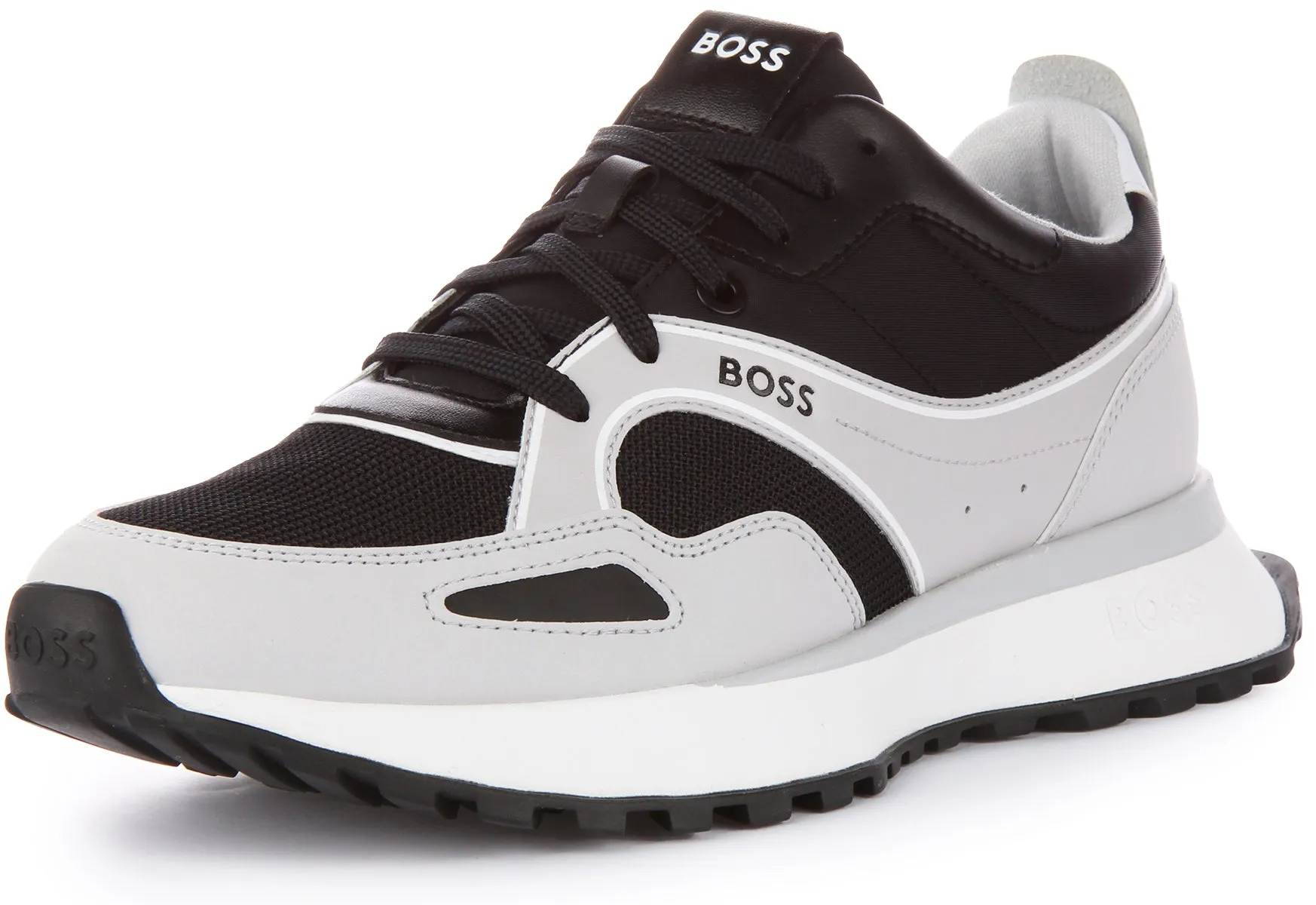 Boss Jonah Runner Mx In Grey For Men