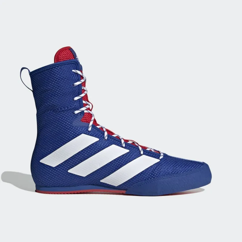 Boxschuhe ADIDAS Box Hog 3 - Blau/Silber