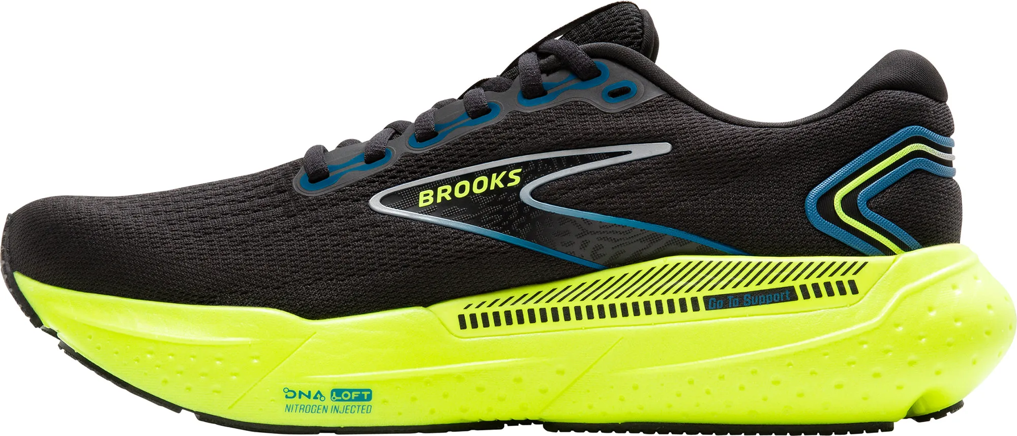 Brooks Glycerin GTS 21 Mens Running Shoes - Black