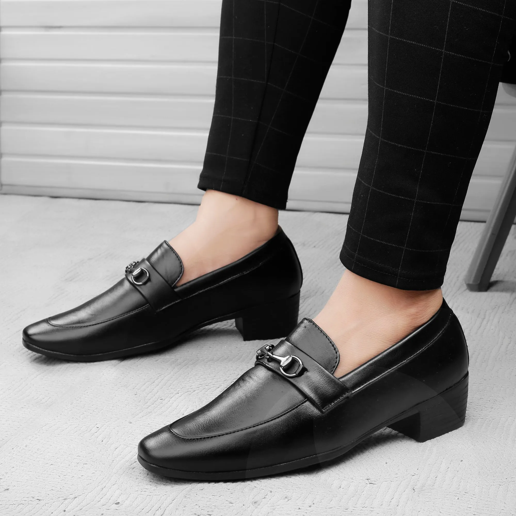 BXXY Men's Height Increasing Party Wear Casual Loafer And Moccasins