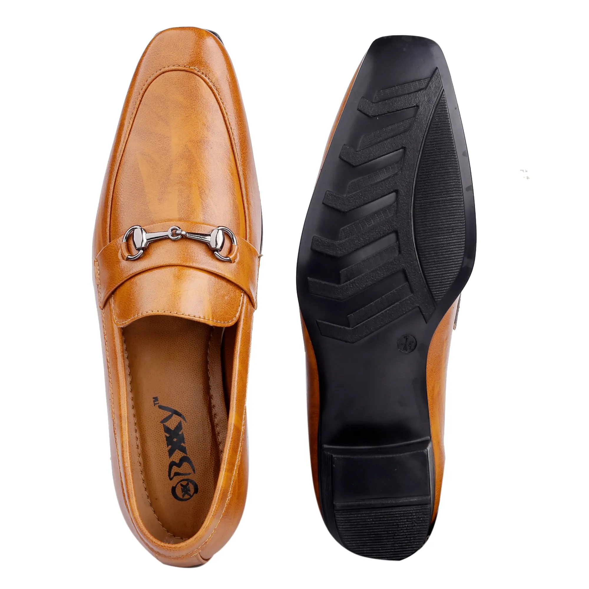 BXXY Men's Height Increasing Party Wear Casual Loafer And Moccasins