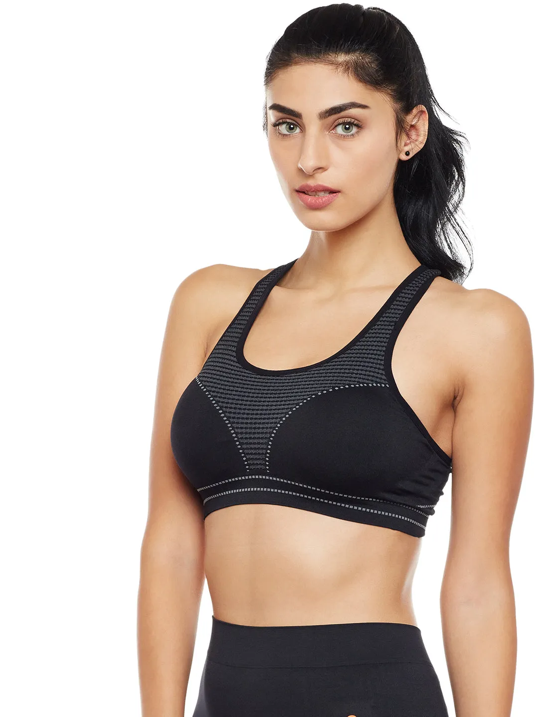 C9 Airwear Seamless Women's Active Sports Bra - Olive