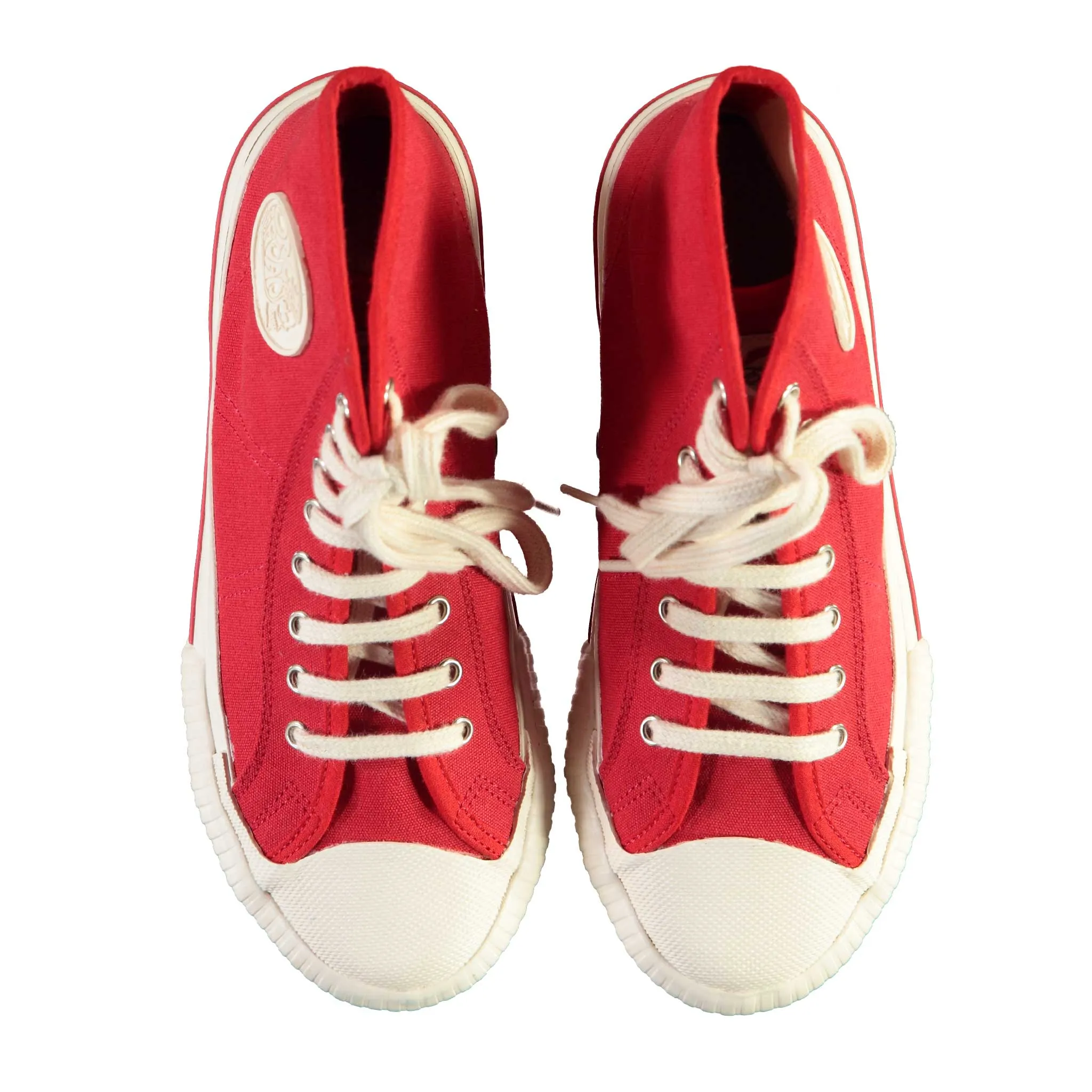 Canvas Sneakers High Red