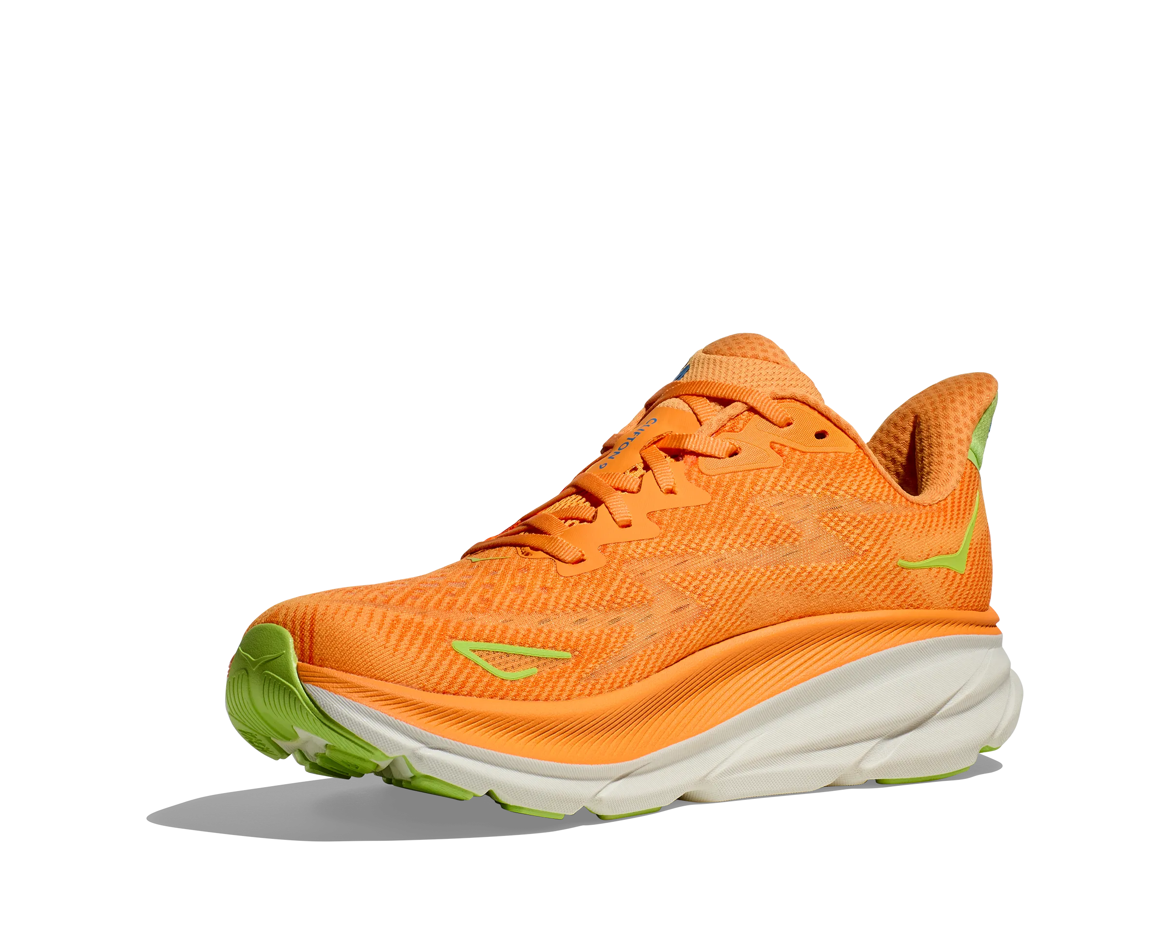 Clifton 9 Mens | Solar Flare/Lettuce