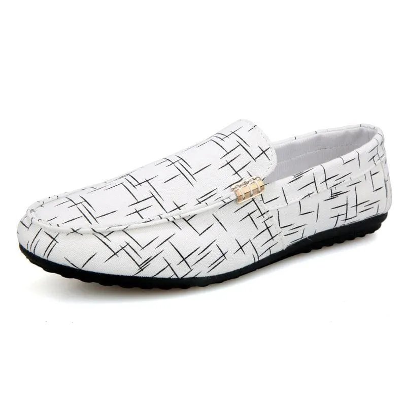 Comfortable Flat Casual Breathable Slip-On Soft Leather Loafers