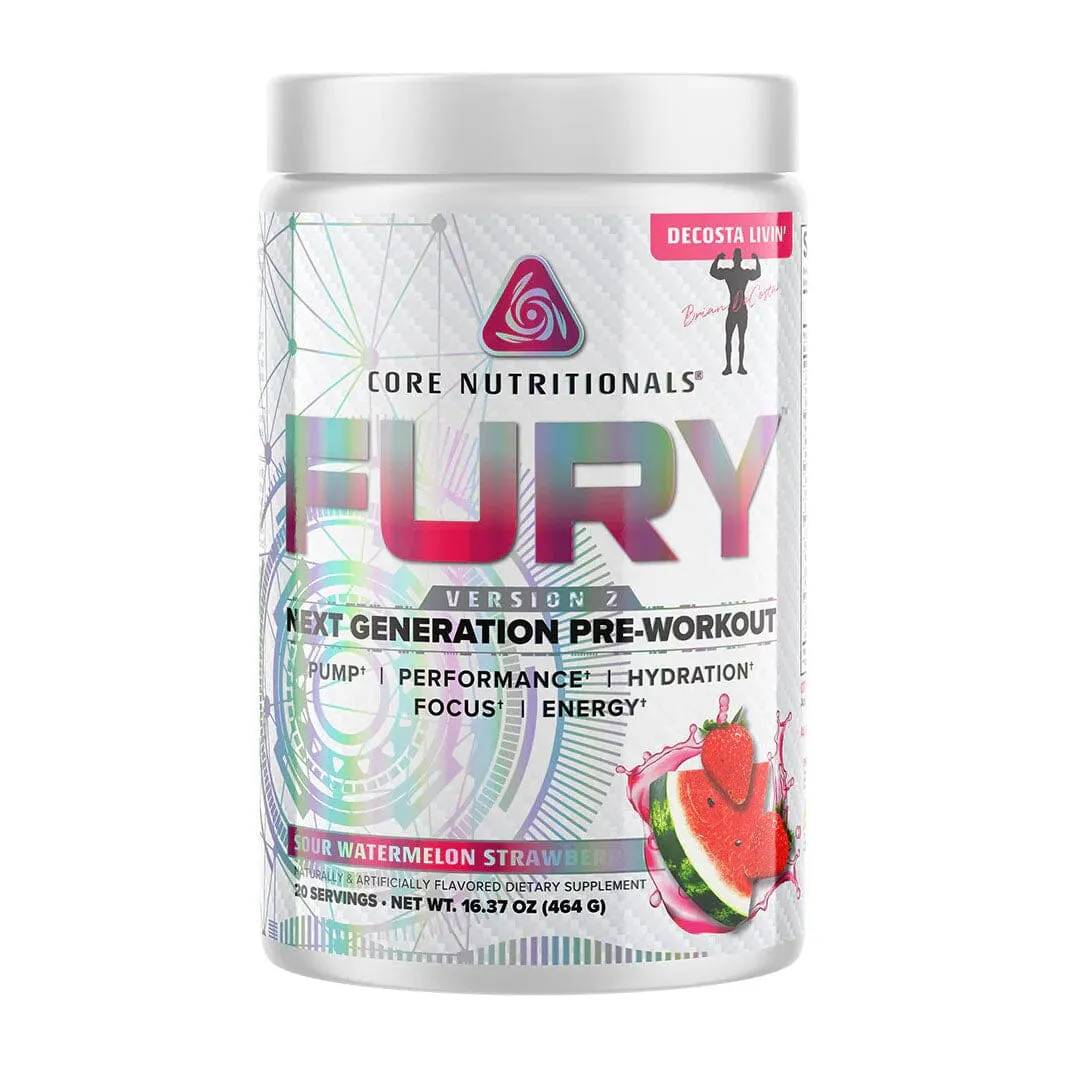 Core Nutritionals Fury 20 Servings