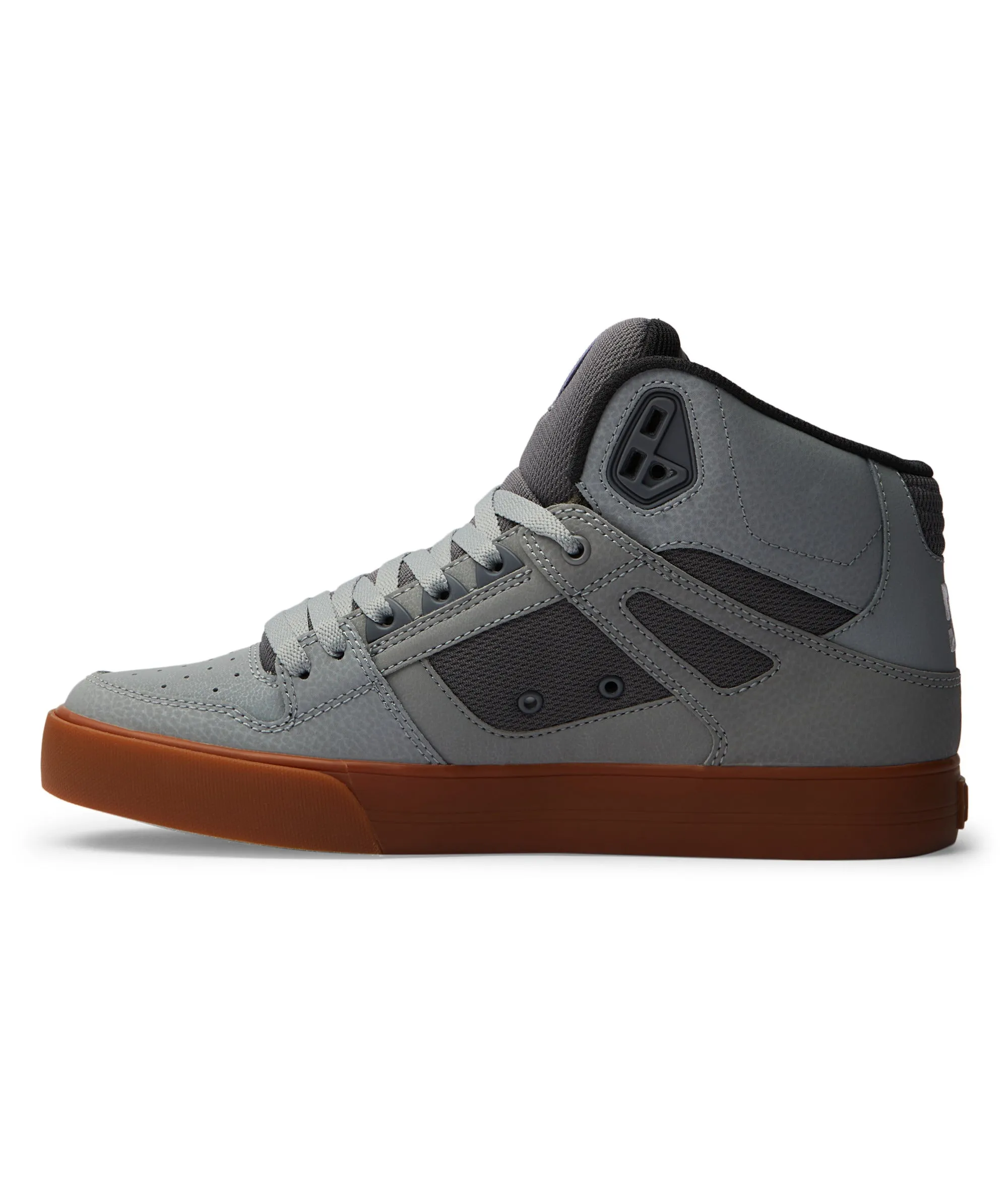 DC Shoes Mens Pure High Leather High Top Trainers