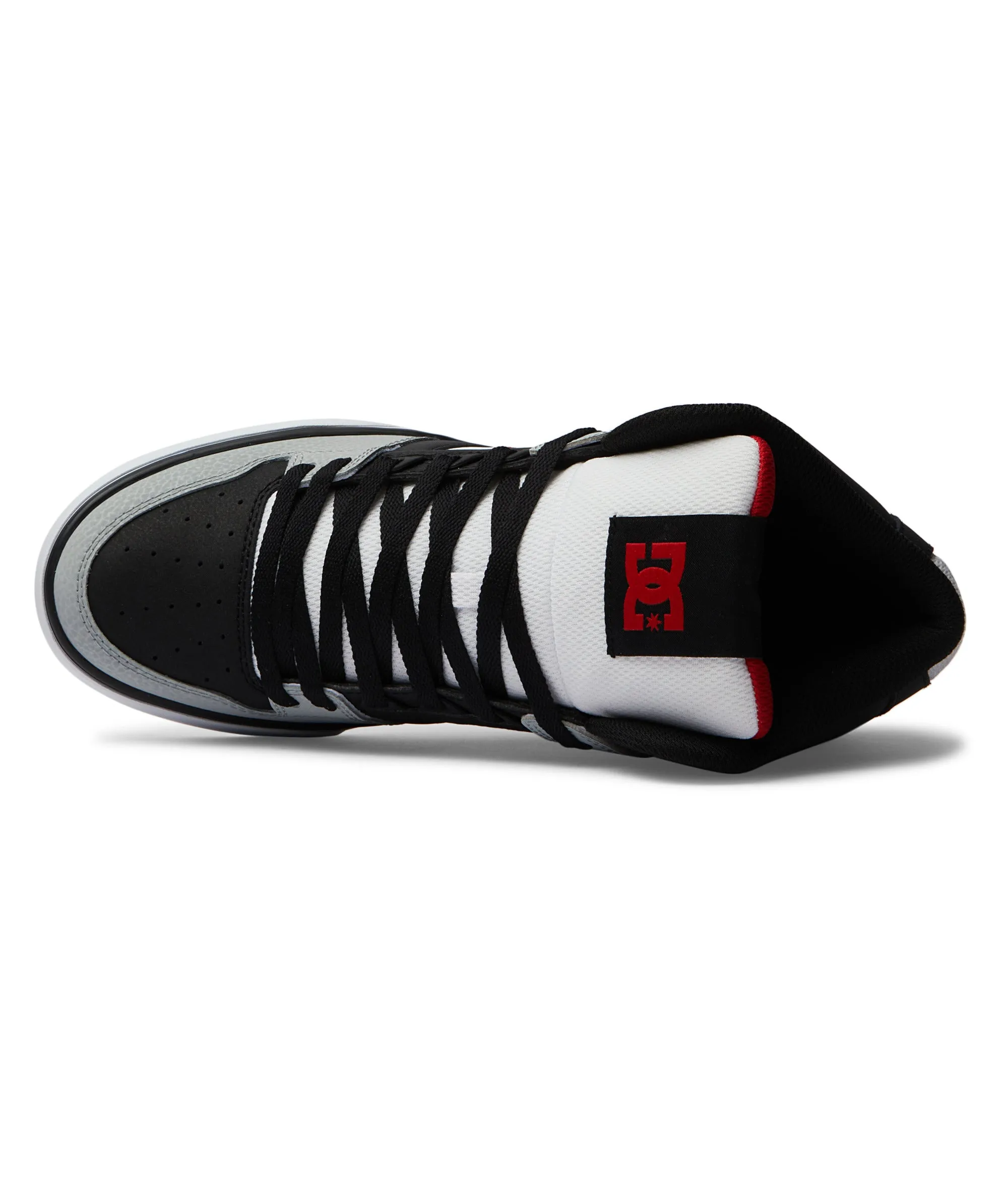 DC Shoes Mens Pure High Leather High Top Trainers