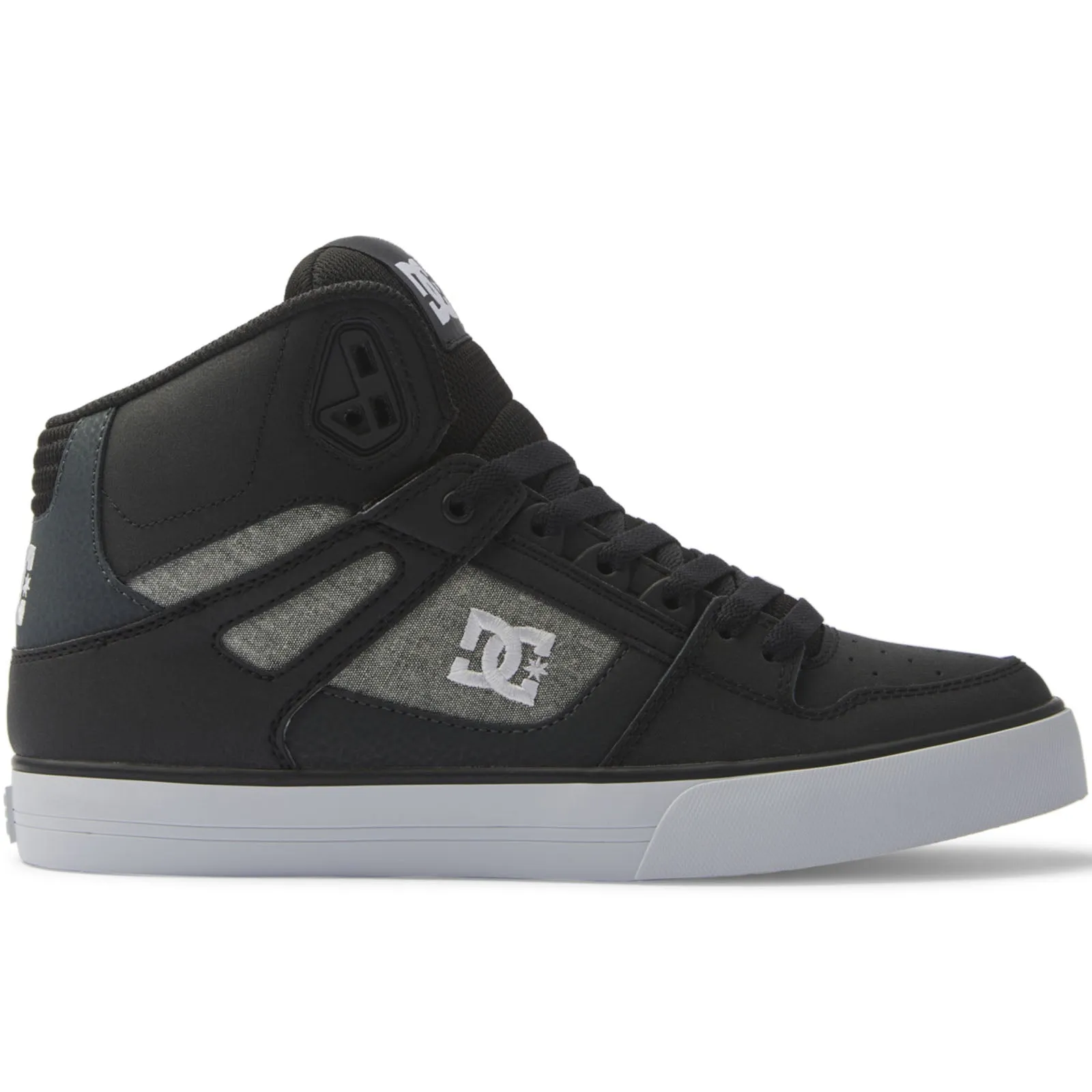 DC Shoes Mens Pure High Leather High Top Trainers