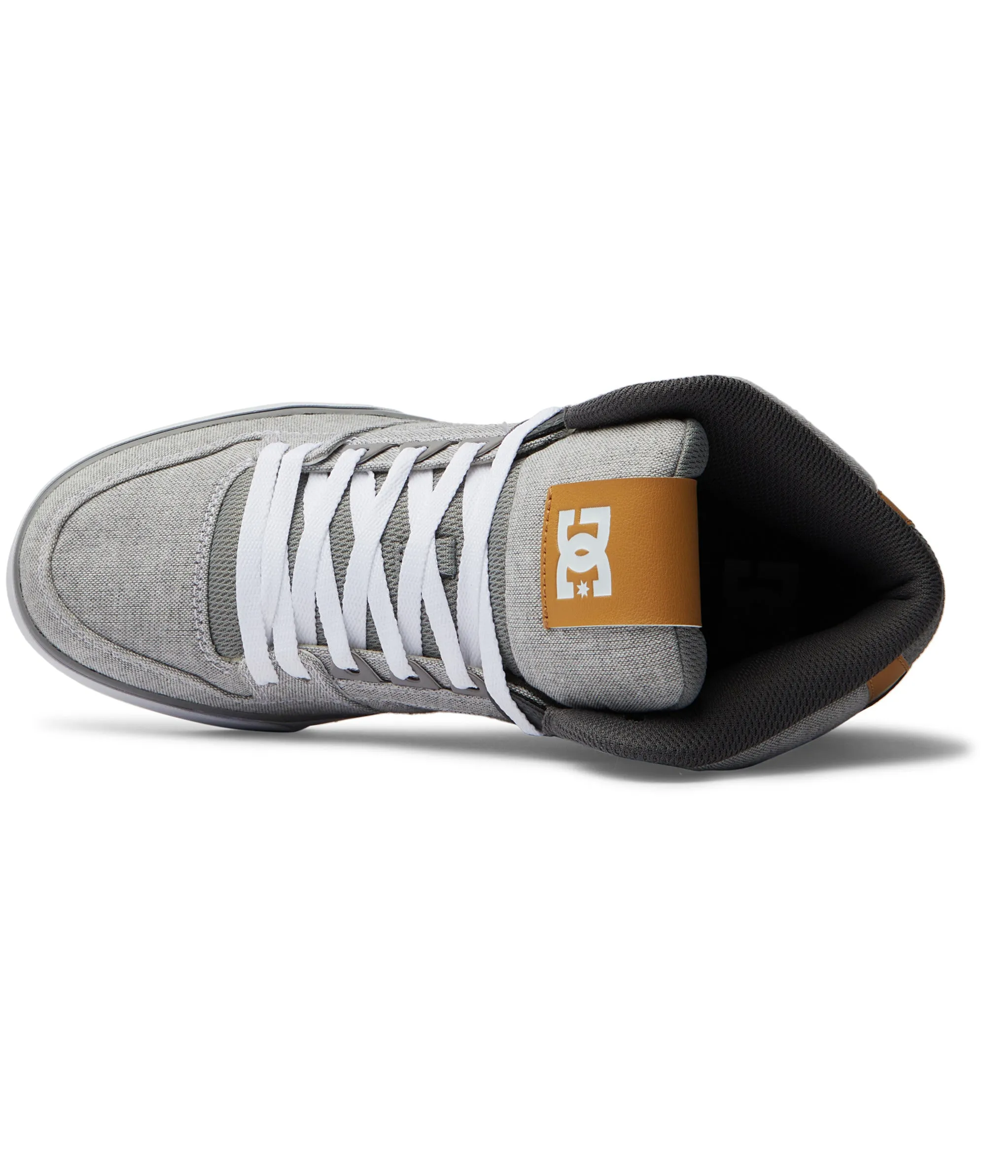 DC Shoes Mens Pure High Leather High Top Trainers