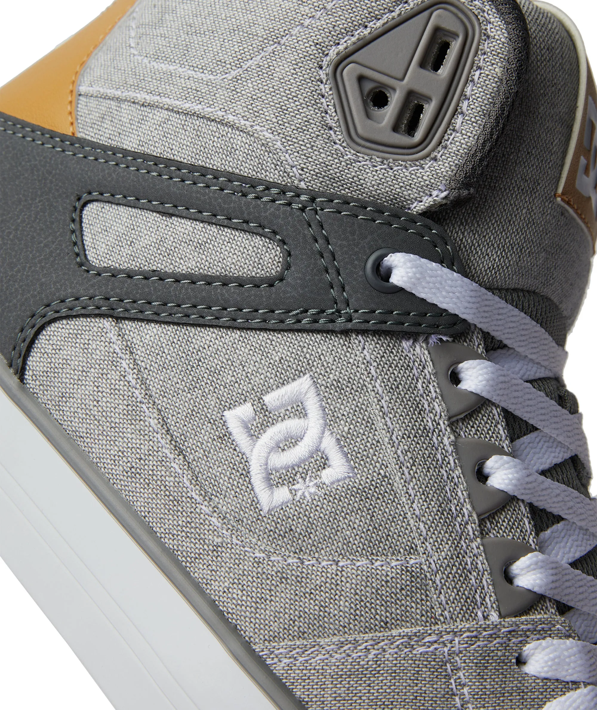 DC Shoes Mens Pure High Leather High Top Trainers