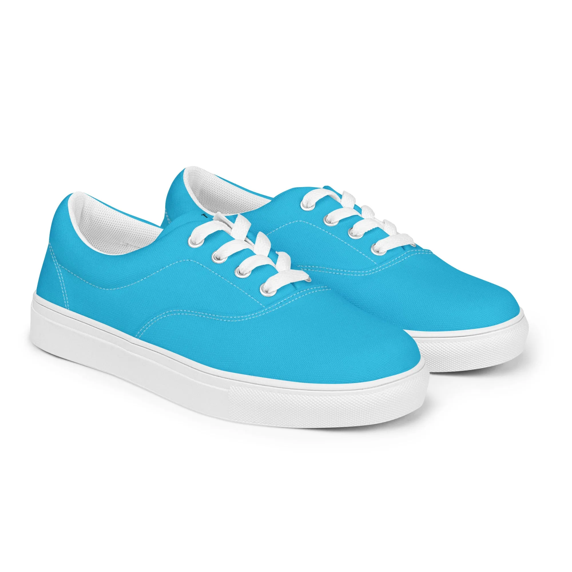 Descendants of the Island Blue Sky Women’s lace-up canvas shoes