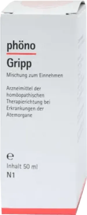 Diseases of respiratory tract, PHÖNO gripp mixture