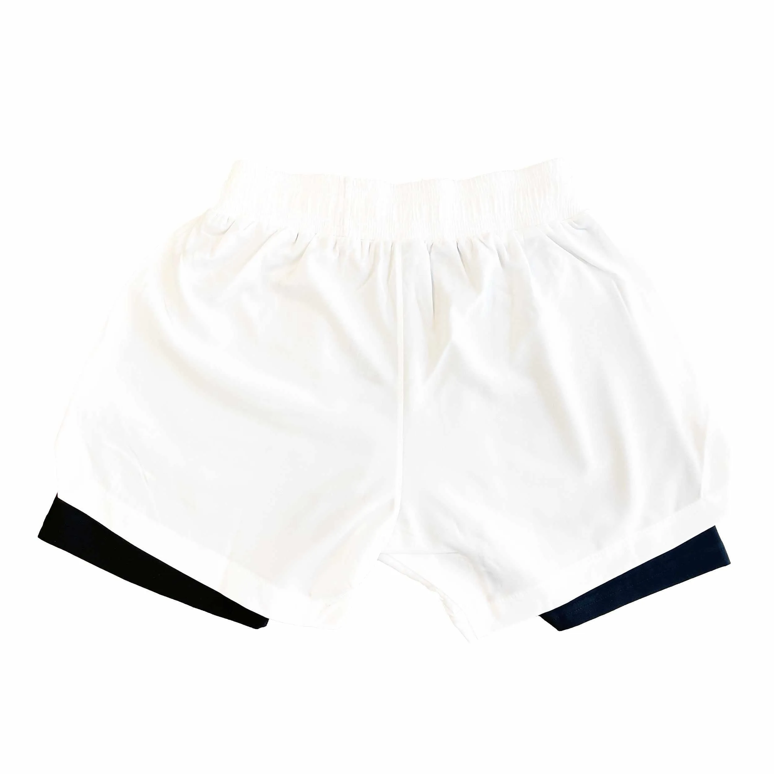 Dynasty Hybrid Pro Training Shorts (White)