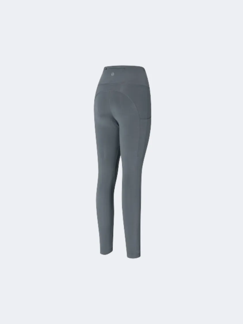 Erke Sports Women Training Tight Charcoal