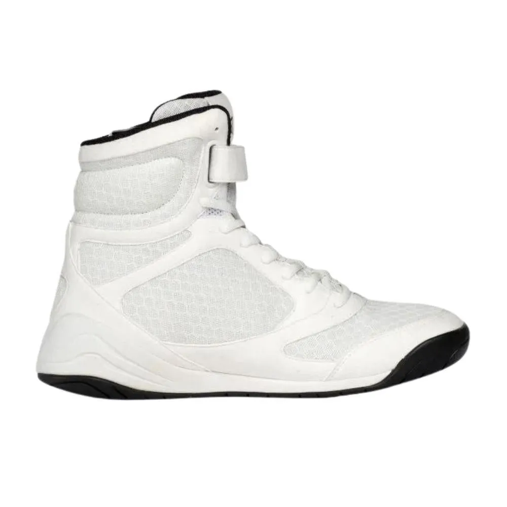 Everlast Elite 2.0 High Top Boxing Boots - White