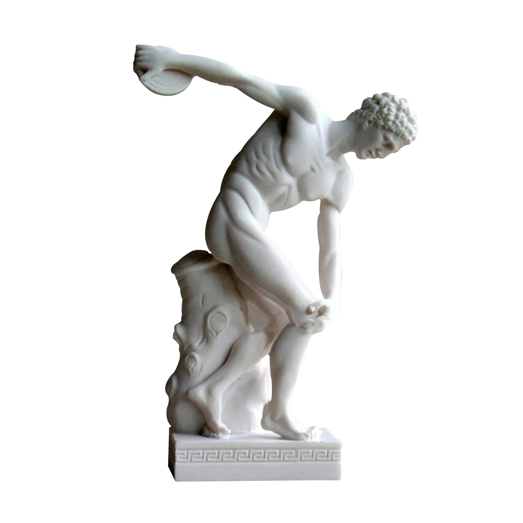 FINEST Classic Greek Discobolus of Myron Marble Statue FM-047