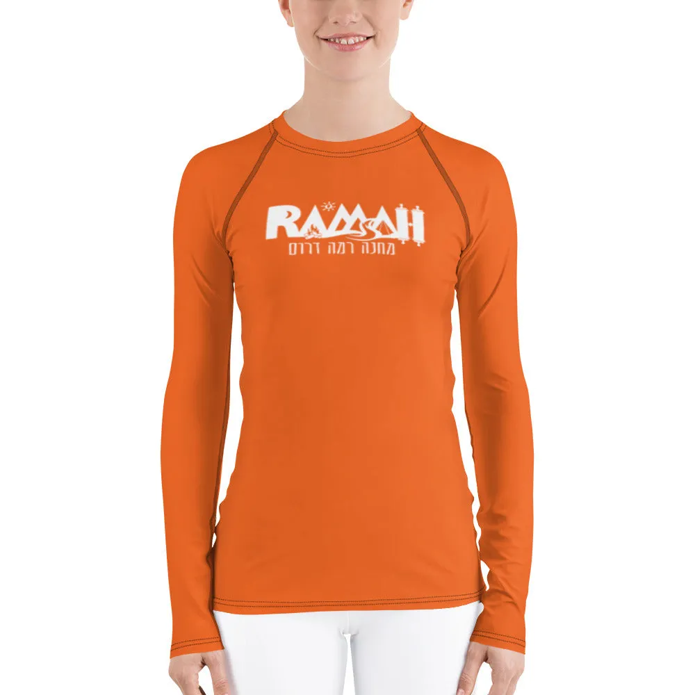 Fitted Adult Rash Guard - Ramah Logo