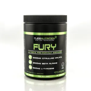 Flexi Nutrition Fury Pre-Workout Raspberry Lemonade 400g