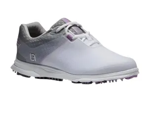 FootJoy Womens Pro/SL Sport Golf Shoes White/Lilac