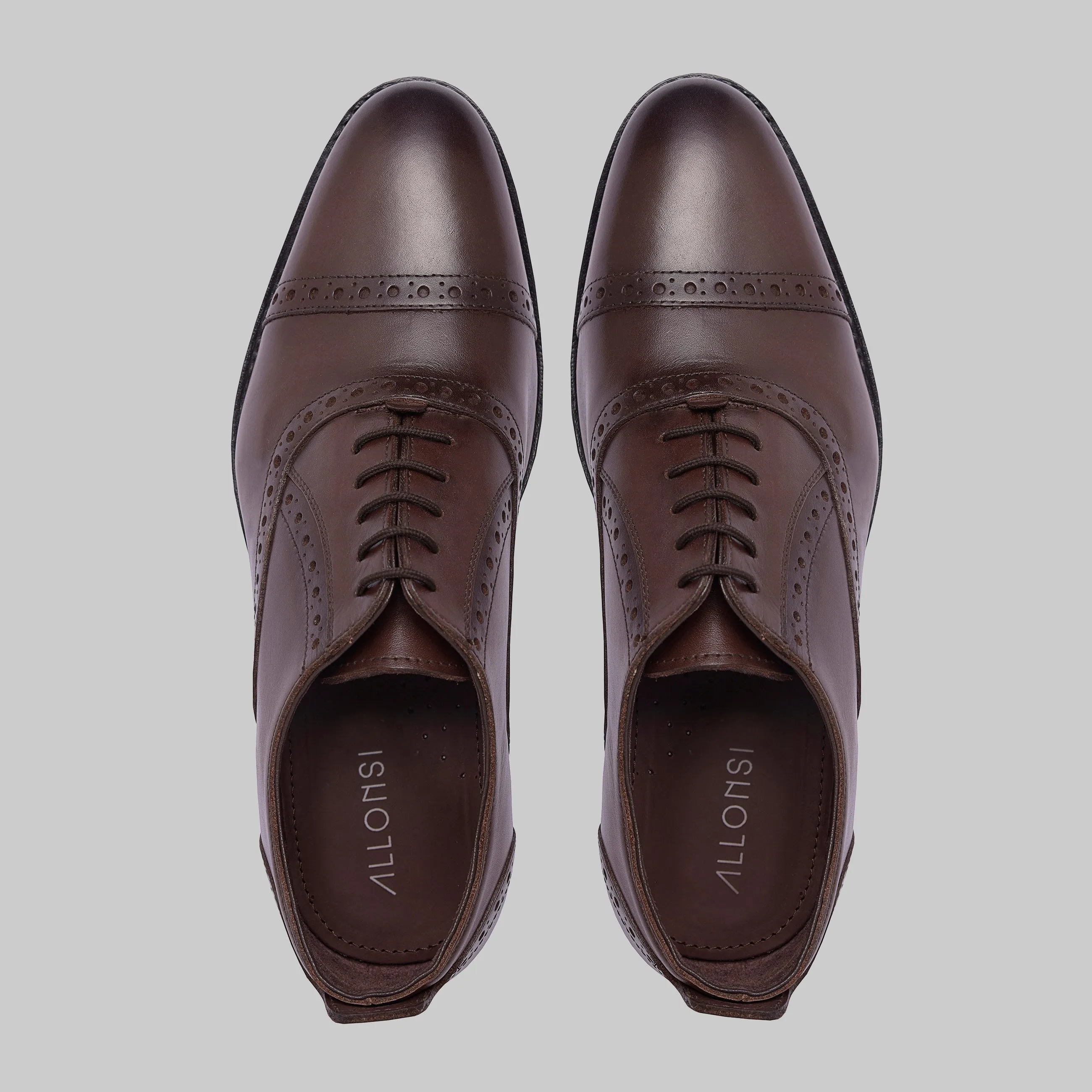 Galton Goodyear Welted Cap Toe Oxford Dress Shoes