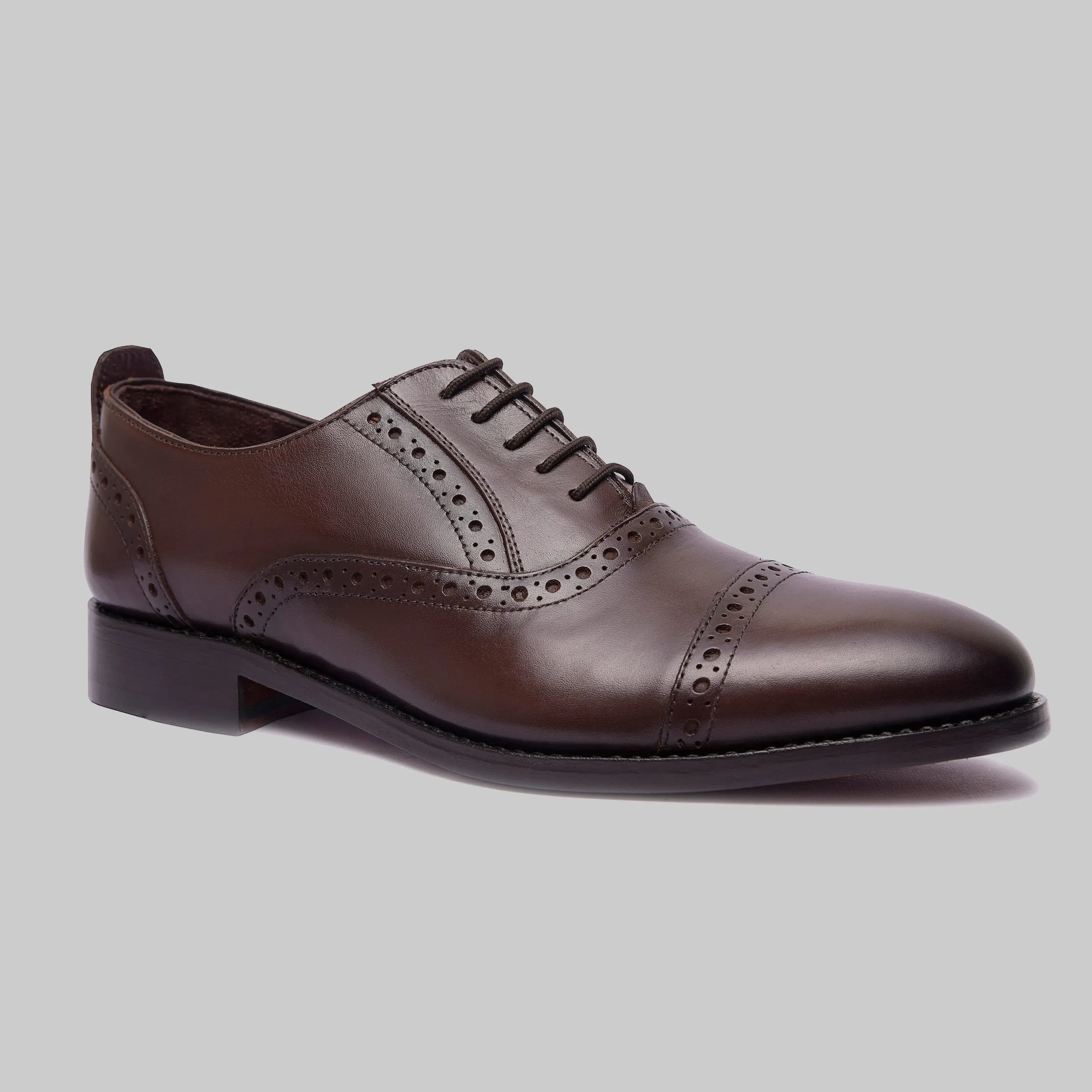 Galton Goodyear Welted Cap Toe Oxford Dress Shoes