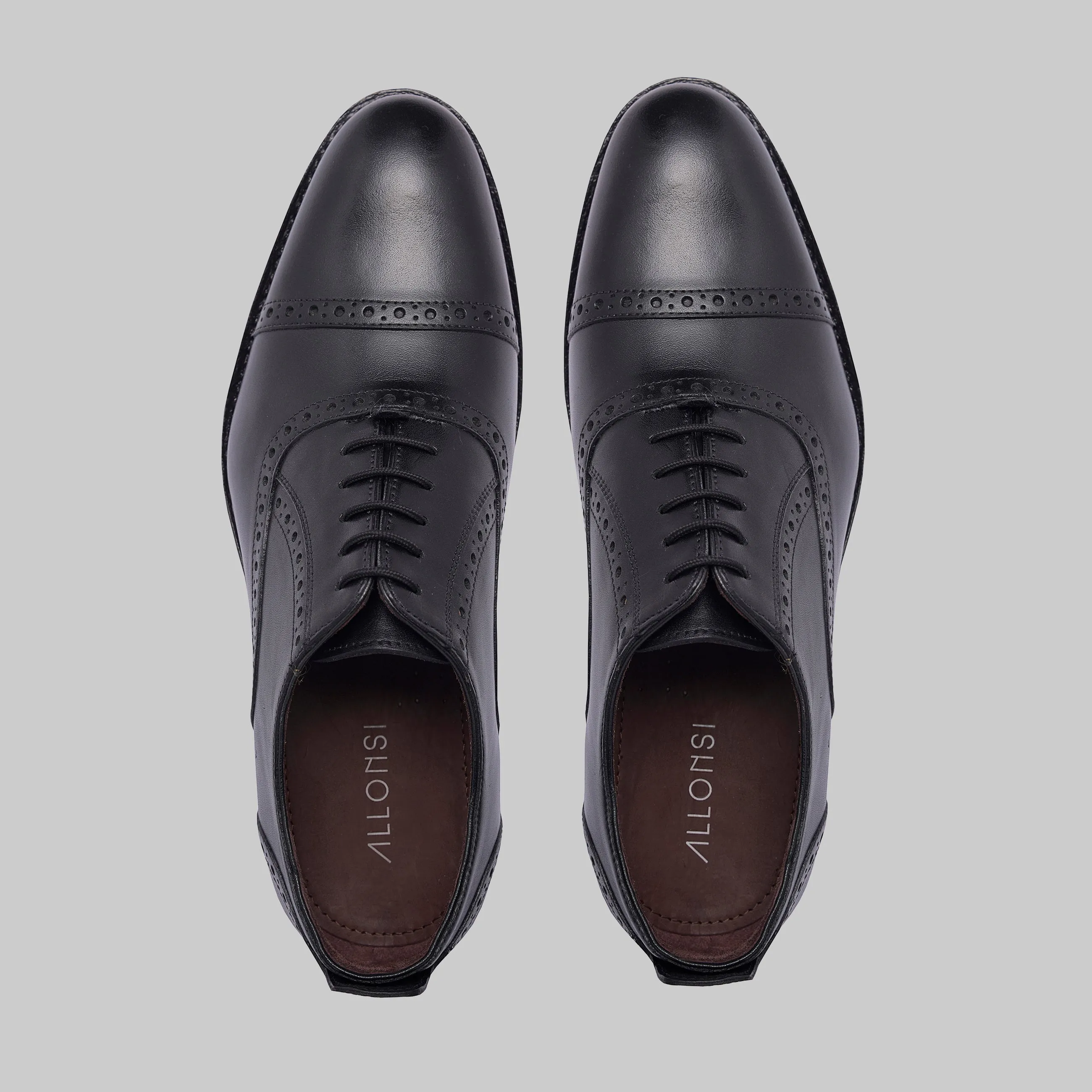 Galton Goodyear Welted Cap Toe Oxford Dress Shoes