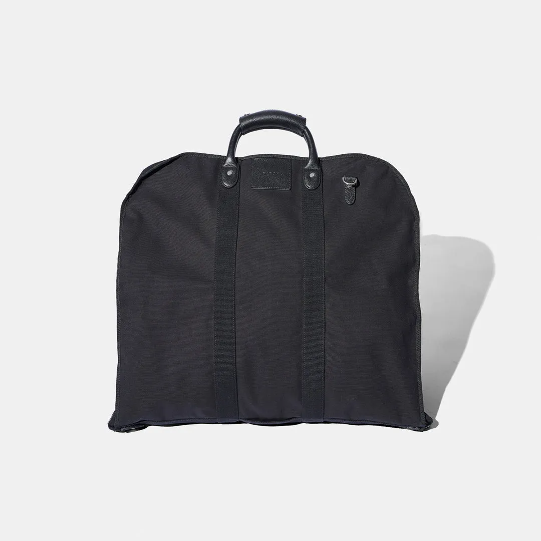 Garment Bag - Black Canvas by Baron