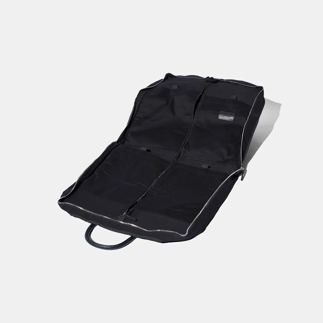 Garment Bag - Black Canvas by Baron