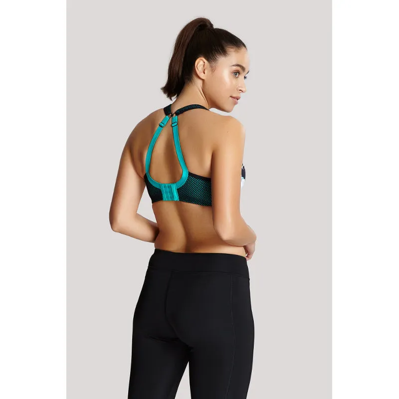 Graffiti Print Sports Bra Underwired - Panache