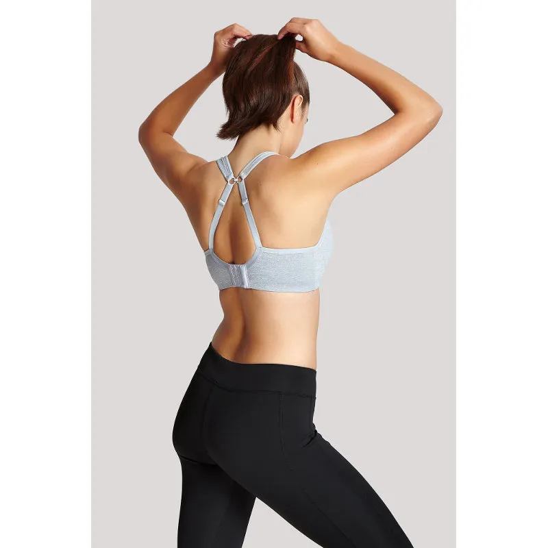 Grey Marl Sports Bra Underwired - Panache