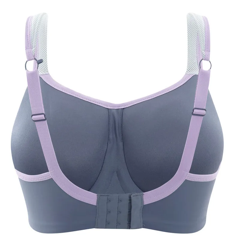 Grey Sports Bra Underwired - Panache