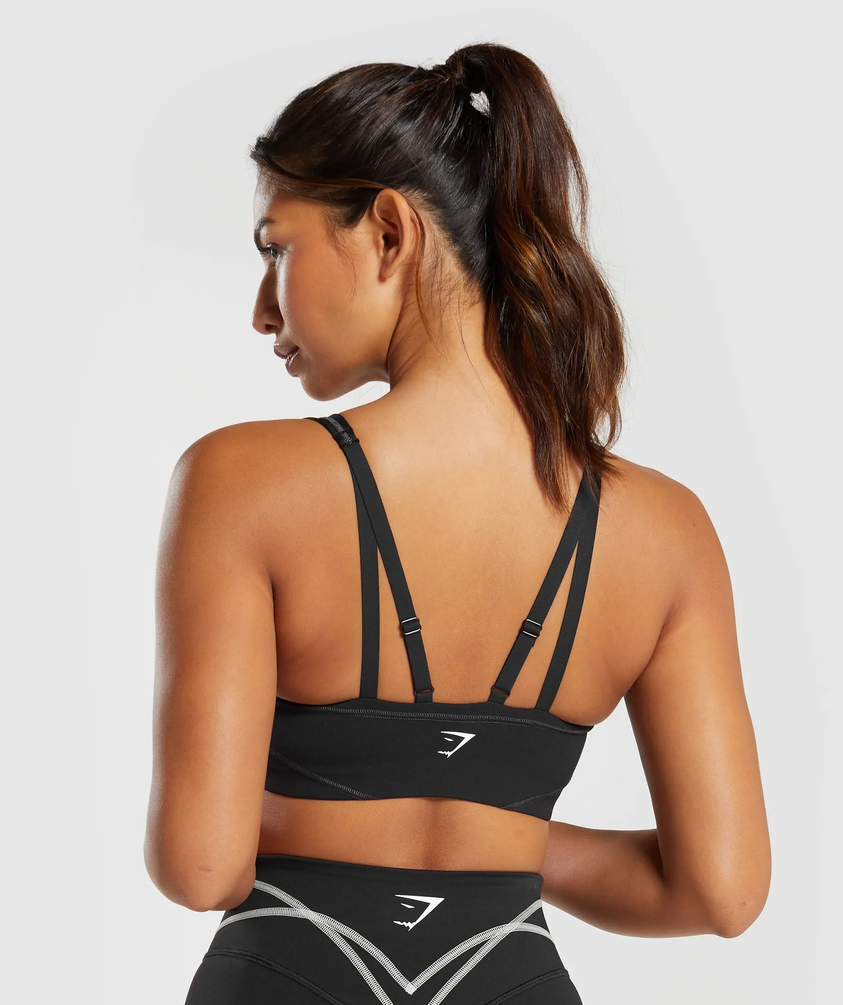 Gymshark Stitch Feature Sports Bra - Black